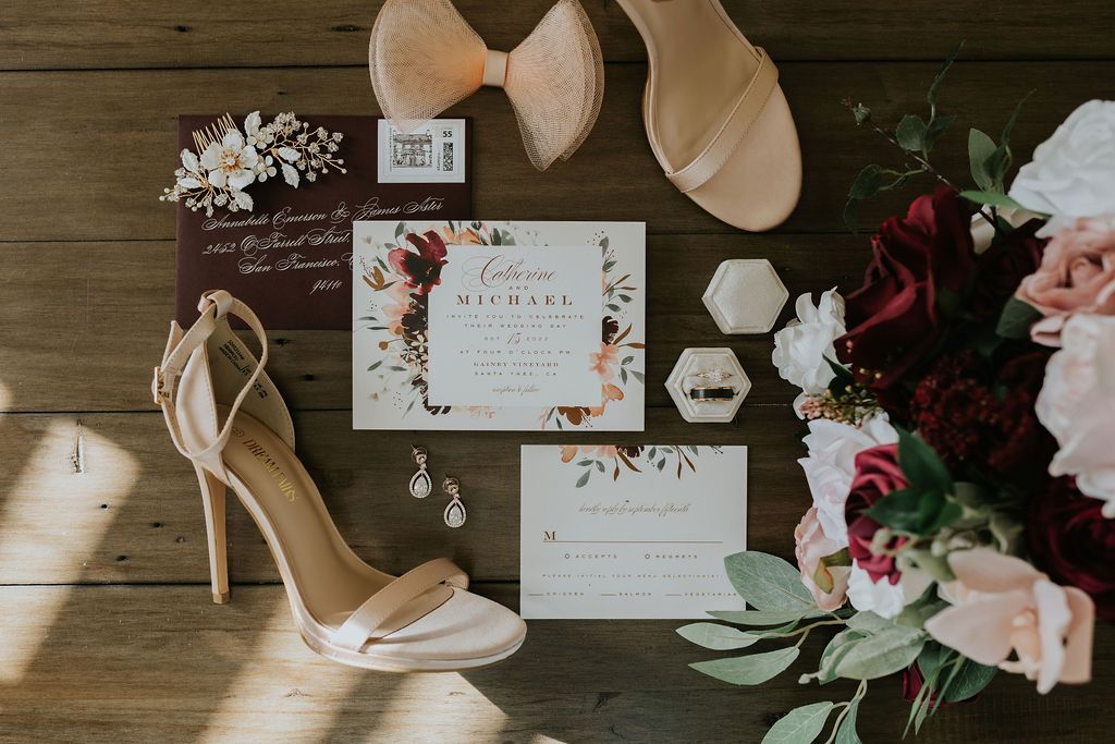 Orlando wedding stationary on I Said Yes! FL